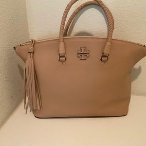NWT Tory Burch Taylor Satchel Crossbody COLOR Devon Sand